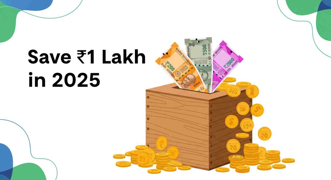 money saving box, 1 lakh savings challenge, best saving ideas India, budgeting tips 2025, save money fast, personal finance India, digital saving apps, wooden money saving box, 52 week saving challenge, how to save 1 lakh
