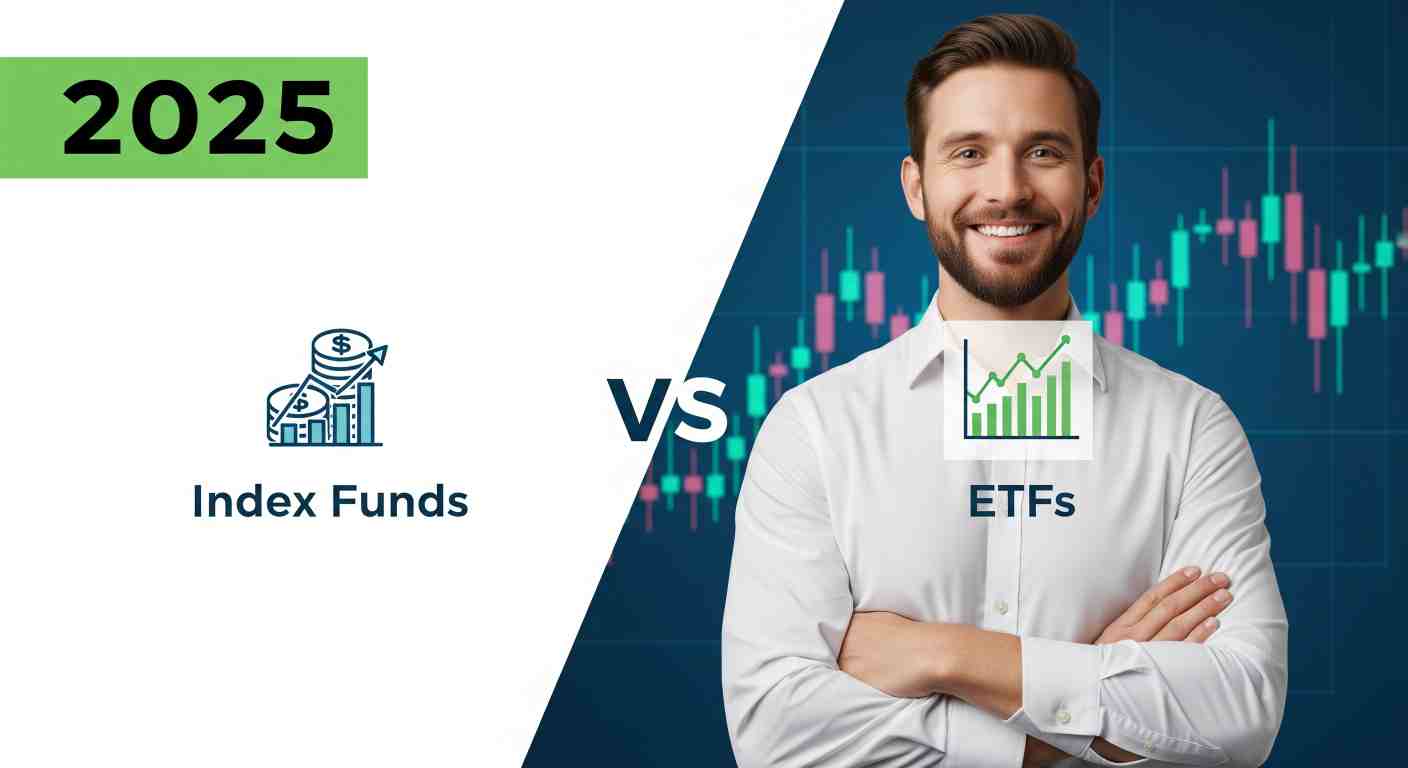 Index Funds, ETFs, Investing for Beginners, Stock Market 2025, Passive Investing, Long-Term Wealth, Personal Finance, Investment Strategies, Financial Planning, ETFs vs Index Funds