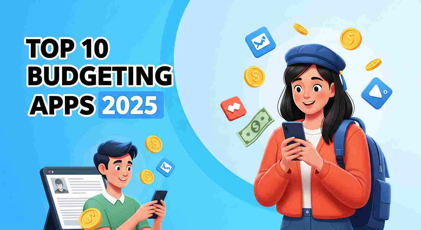 Budgeting apps for college students, Best finance apps 2025, Money management for students, Save money stress-free, College student budgeting tips